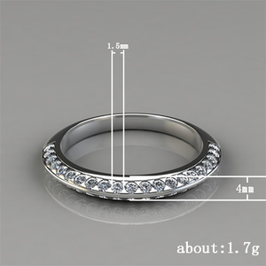 Anello Unisex Semplice e Minimalista, Anello per Indice o Mignolo, Accessorio Moda per Dito, Regalo - Product Image 3