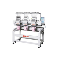 Machine à broder DS-CT1203H Ready-Cap à grande vitesse à 3 têtes