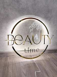 Insegna con Lettere in Acciaio Inox HFBH, Lettere Metalliche Dorate per Decorazione, Logo Aziendale, Numero da Parete, Monogramma in Metallo Nero - Product Image 5