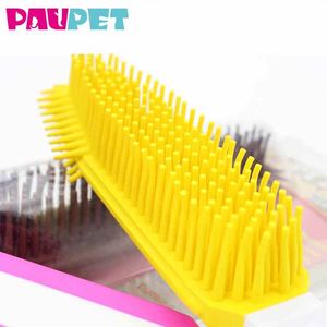 Cheveux Et Dissolvant Chat Doux Massage Pour Animaux De Compagnie Brosse À Charpie <span class=keywords><strong>Chien</strong></span> Outil De Toilettage - Product Image 4