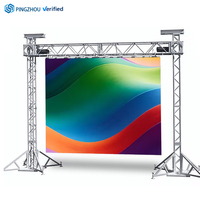 Pantalla LED para Interiores/Exteriores, Resistente al Agua, para Eventos Escénicos, P2.6, P2.9, P3.9, 13840/7680Hz, Pantalla LED de Alquiler