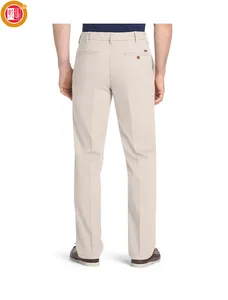 Custom Men 4 Ways Stretch Golf Pants Performance Straight Fit Chino Golf Trousers