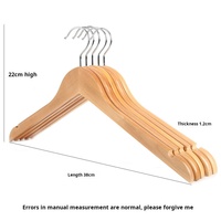 Cintres pour vêtements en gros du fabricant – Échantillon gratuit – Cintres en bois pour costumes et manteaux