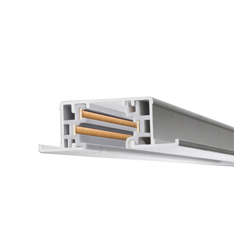 POWERGEAR PRO-R310A утопленные трек с двойным концом-алюминиевой высокое качество светодиодная направляющая регулируемого светильника 1 м