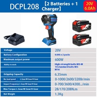 Dongcheng DCPL208AM 20V Brushless Lithium Batterie Perceuse à main Tournevis électrique pour DIY OEM Personnalisable