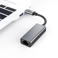 HG 1000Mbps Kartu Jaringan Berkabel USB Ethernet Adapter USB 3.0 ke RJ45 Tipe C ke RJ45 Kabel Adaptor LAN Untuk MacBook PC Windows