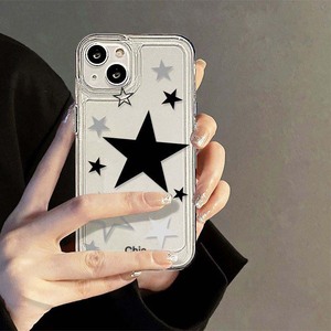 <span class=keywords><strong>Gris</strong></span> Blanco Negro Estrella Impresión a prueba de golpes Espacio TPU Funda para teléfono móvil para <span class=keywords><strong>Iphone</strong></span> 8 X Xr <span class=keywords><strong>Xs</strong></span> 11 12 13 14 15 16 17 Pro Max - Product Image 2