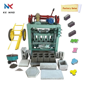 Machine de formage de blocs de pierre à <span class=keywords><strong>bordure</strong></span> solide de 8 pouces facile à utiliser Machine de fabrication de briques de ciment <span class=keywords><strong>en</strong></span> béton largement utilisée - Product Image 1
