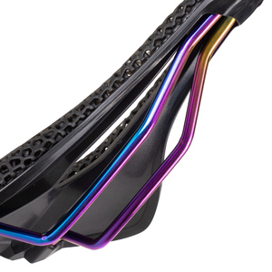ZTTO-sillín con estampado 3D para bicicleta, accesorio con rieles de carbono de titanio Ti Power, Material patentado, cómodo, cojín de panal para asiento de bicicleta de montaña - Product Image 5