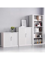 Puerta Enrollable de Acero Moderna, Ecológica y Duradera para Almacenamiento en Oficinas y Espacios Comerciales, Gabinete Metálico de Almacenamiento