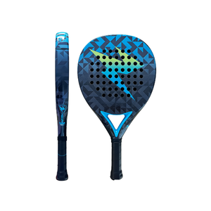 Raqueta de Pádel de Alto Rendimiento Elite de Fibra de Carbono 18K, Forma de Lágrima, Superficie Rugosa, Raqueta Profesional para Torneos - Product Image 1