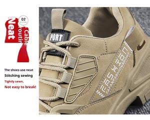 Chaussures de sport décontractées pour hommes German <span class=keywords><strong>Camel</strong></span> Dynamic, solides, respirantes, imperméables, pour le printemps, l'automne, les voyages et la randonnée en montagne - Product Image 4