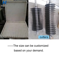 Machine automatique de découpe de bonbons au caramel en cubes / machine à couper le fudge au lait / machine à découper les bonbons taffy nougat