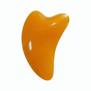 Outils de soin de la peau en résine en forme de cœur pour le lifting du visage par gua sha - Product Image 4