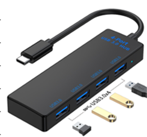 <span class=keywords><strong>Hub</strong></span> USB de 4 Puertos, <span class=keywords><strong>Hub</strong></span> USB <span class=keywords><strong>3</strong></span>.0 de ABS para Laptop, Adaptador Multi-Splitter para <span class=keywords><strong>Xiaomi</strong></span>, Lenovo, Macbook, PC, Accesorios de Computadora - Product Image 3