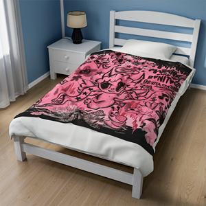 Bichota Temporada Manana sera Bonito Manta Nuevo <span class=keywords><strong>Karol</strong></span> G Álbum Fans Fleece Colcha de franela Mantas - Product Image 4