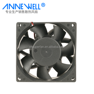 Yên Tĩnh Tiếng Ồn Max Flow EC 8Cm 8038 Làm Mát <span class=keywords><strong>Fan</strong></span> 110V 220V Lưỡi Nhựa Tủ Đông Làm Mát Quạt Công Nghiệp 80X80X38Mm EC IP68 PC Người Hâm Mộ - Product Image 3