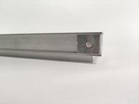 Panneau d'entretien CVC moderne à cadre en aluminium, trappe dissimulée pour applications extérieures, salon, atelier, sous-sol - Durable