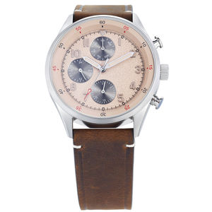 Montre à quartz pour homme, mouvement Miyota personnalisé, boîtier en acier inoxydable, résistante à l'eau, analogique, luminescente, pour les cadeaux quotidiens - Product Image 6