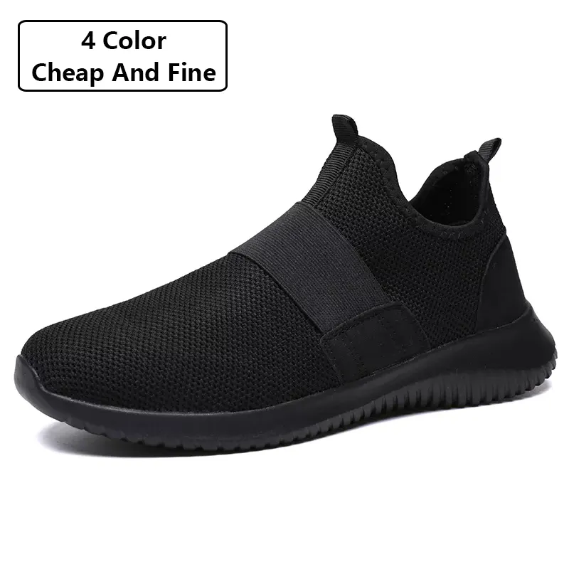 2023 New Style Men Light Breathable Casual Slip-on Loafers No Brand Man Latest Low Price Summer Other Trendy Walking Style Shoes