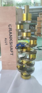 อะไหล่แท้ OEM ZX130-3 ZX130-5G ZX130-6 ZX135US-6 CX130B CX130C SH130-5 SH130-6 อะไหล่เครื่องยนต์รถขุด 4JJ1 เพลาข้อเหวี่ยง - Product Image 4