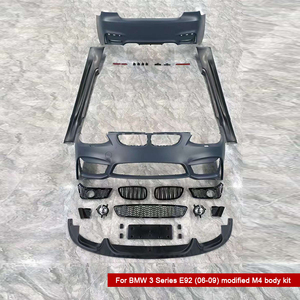 Per BMW serie 3 E92 E93(2006-2009) Upgrade a M4 bodykit griglia minigonne laterali paraurti posteriore paraurti anteriore labbro anteriore - Product Image 2