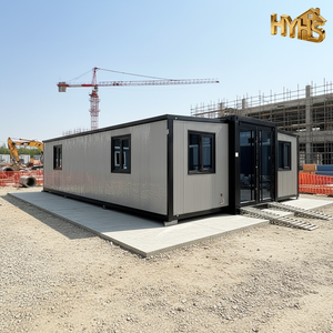 厂家直销移动式车间40英尺<span class=keywords><strong>2</strong></span>卧室豪华住宅快速搭建可扩展集装箱超市办公楼 - Product Image 1