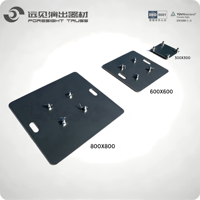 Placa Base para Estructura de Escenario con Logotipo Personalizado OEM para Mayoristas de Equipos de Escenario, Pedidos al por Mayor