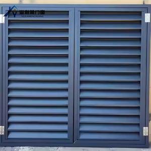 Obturateur de plantation en tilleul d'alliage d'aluminium moderne obturateur horizontal de sécurité stores à persiennes verticaux pour entrepôt d'hôtel extérieur - Product Image 3