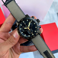 Nouvelle montre de luxe pour homme Tissot T125.617.37.051.01 2025, chronographe sportif, quartz, étanche 100M, bracelet en cuir, saphir