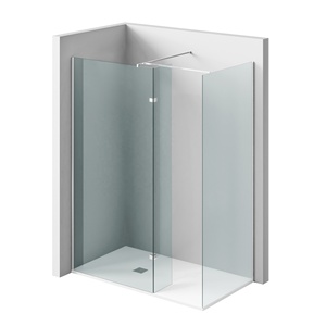 Puertas deslizantes de <span class=keywords><strong>ducha</strong></span> para Hotel, carcasa de baño para Villa en casa, cabina de <span class=keywords><strong>ducha</strong></span> de aluminio negro deslizante, pantalla de puerta de <span class=keywords><strong>ducha</strong></span> de vidrio de 8mm - Product Image 6