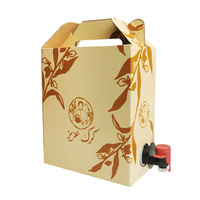 Sac BIB imprimé en flexographie aseptique avec bec verseur pour vin, jus, eau - Matériau laminé recyclable Capacité 1L-50L