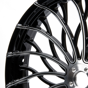 Motocicleta 3D forjado personalizado rueda <span class=keywords><strong>trasera</strong></span> delantera onda CNC negro <span class=keywords><strong>para</strong></span> <span class=keywords><strong>Harley</strong></span> <span class=keywords><strong>Davidson</strong></span> 2018-2024 Fat Boy Breakout - Product Image 3