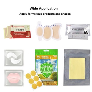 BG600 2 voies 1-10 pièces Bug huile essentielle anti-moustique autocollant <span class=keywords><strong>patch</strong></span> 4 côtés joint machine à emballer - Product Image 2