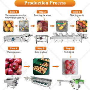 MY Laveuse-sécheuse de fruits et légumes à feuilles, machine de nettoyage et de séchage pour légumes à feuilles et laitues - Product Image 3