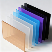 Feuille acrylique transparente 3mm-100mm d'épaisseur résistante aux rayures pour les écrans de vente au détail et l'artisanat de bricolage expédition rapide
