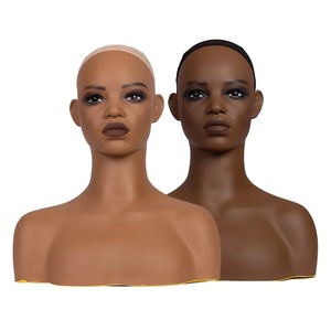 All'ingrosso parrucca realista manichino con le spalle e il trucco per parrucca Display orecchini <span class=keywords><strong>parrucche</strong></span> - Product Image 5