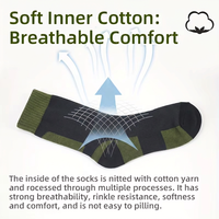 Chaussettes 100% imperméables pour hommes et femmes, grandes tailles, mollets larges, extra larges, pour randonnée, pêche, respirantes, gardent les pieds au sec