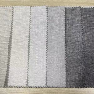 Tela de cortina con diseño de forma de diente de sierra grande de dos lados, tela de cortina para ventana de bloqueo de sala de estar de Hotel, tela FR disponible - Product Image 6