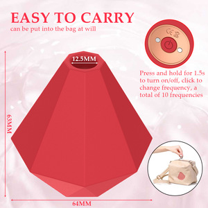 Jolly Space Best-seller diamante succhiare vibratore benessere personale clitoride stimolante amore per uovo capezzolo per le donne - Product Image 6