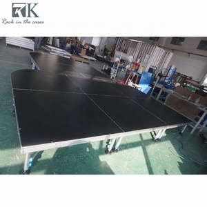 Escenario Portátil de Aluminio con Cuatro Patas, Podio Económico para Eventos, Personalizable - Product Image 5