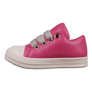 Baskets montantes de luxe en cuir véritable pour hommes, légères et respirantes, avec grandes lacets, pour printemps, automne et hiver DW - Product Image 2