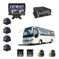 Enregistreur DVR mobile 8 canaux pour camion, taxi, voiture, bus avec GPS, 4G, Wifi, détection de fatigue au volant, ADAS, DMS, BSD et suivi
