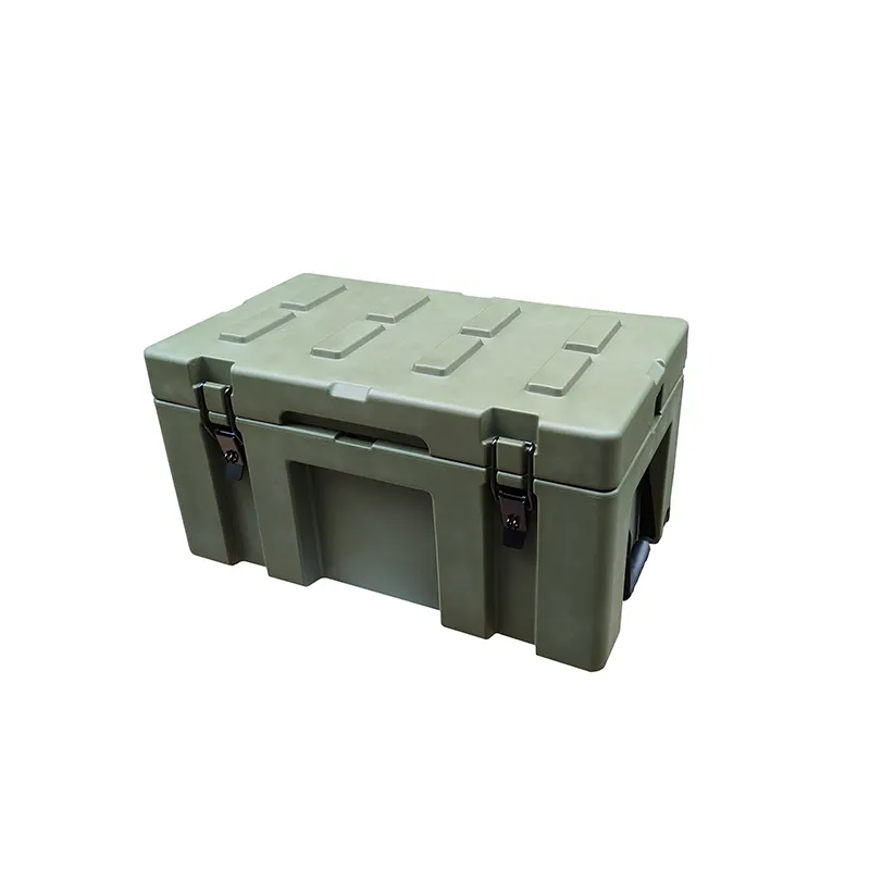 अनुकूलित 50L वाटरप्रूफ हेवी ड्यूटी LLDPE मैकेनिक पोर्टेबल लॉक करने योग्य टूल बॉक्स किट