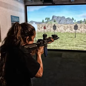 Indoor Precision Laser Interaktiver Simulator Shooting Gun Trainings system, für Schieß übungen und Jagd schießen für Erwachsene - Product Image 6