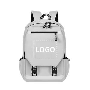 Mochila Unisex de Moda Impresión de Logotipo Personalizado Cierre de Cremallera Impermeable de Poliéster Oxford para Estudiantes y Niños - Product Image 1