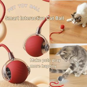 2025 Automatic Moving Green <b>Cat</b> <b>Toys</b> Balls Funny <b>Interactive</b> Indoor <b>Cat</b> <b>Toys</b> with Silicone Pet Materials for Bored <b>Cats</b> - Product Image 2
