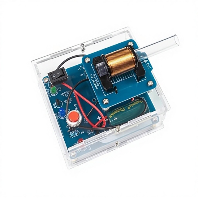 Electromagnetic Railgun High-Voltage Electromagnetic Gun DIY Loose Parts Coil Step-Up Module Circuit Board Soldering Practice