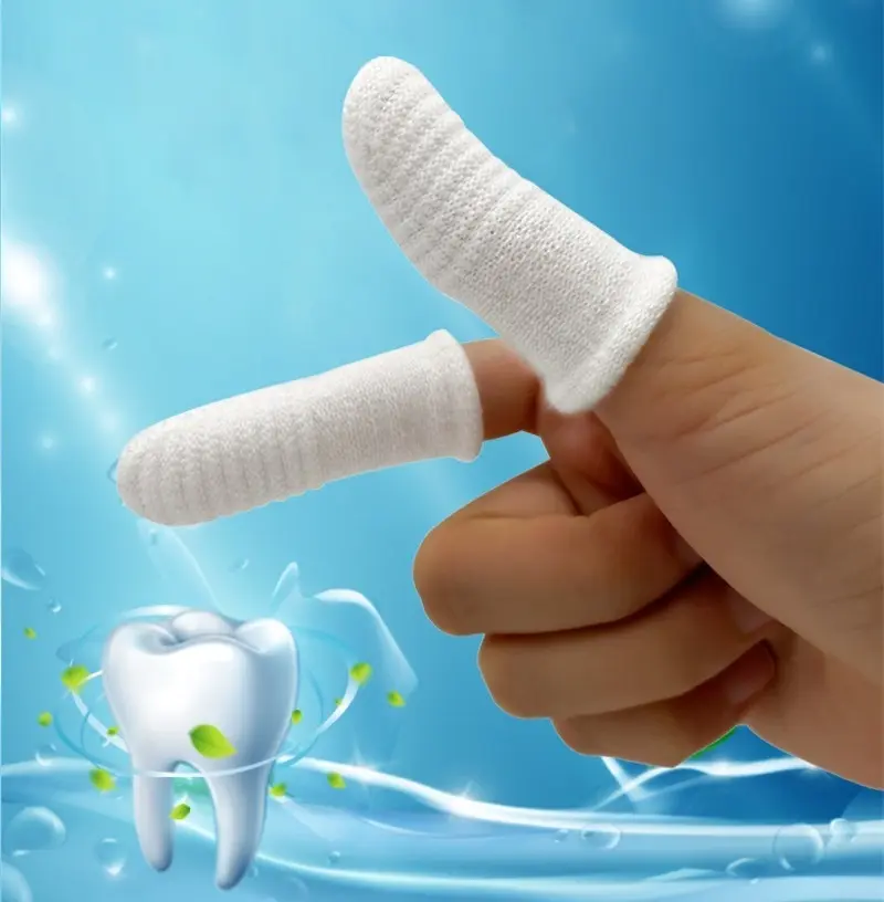 Wholesale Pet Dental Cleaning Dog Tooth Finger Brush Cleaning Pet Product Washing Cleaning Dog Tooth Brush Finger