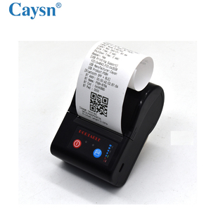 Mini impresora <span class=keywords><strong>de</strong></span> etiquetas térmicas portátil <span class=keywords><strong>de</strong></span> 58mm que usa batería y Bluetooth para impresora <span class=keywords><strong>de</strong></span> recibos móviles con correa - Product Image 1
